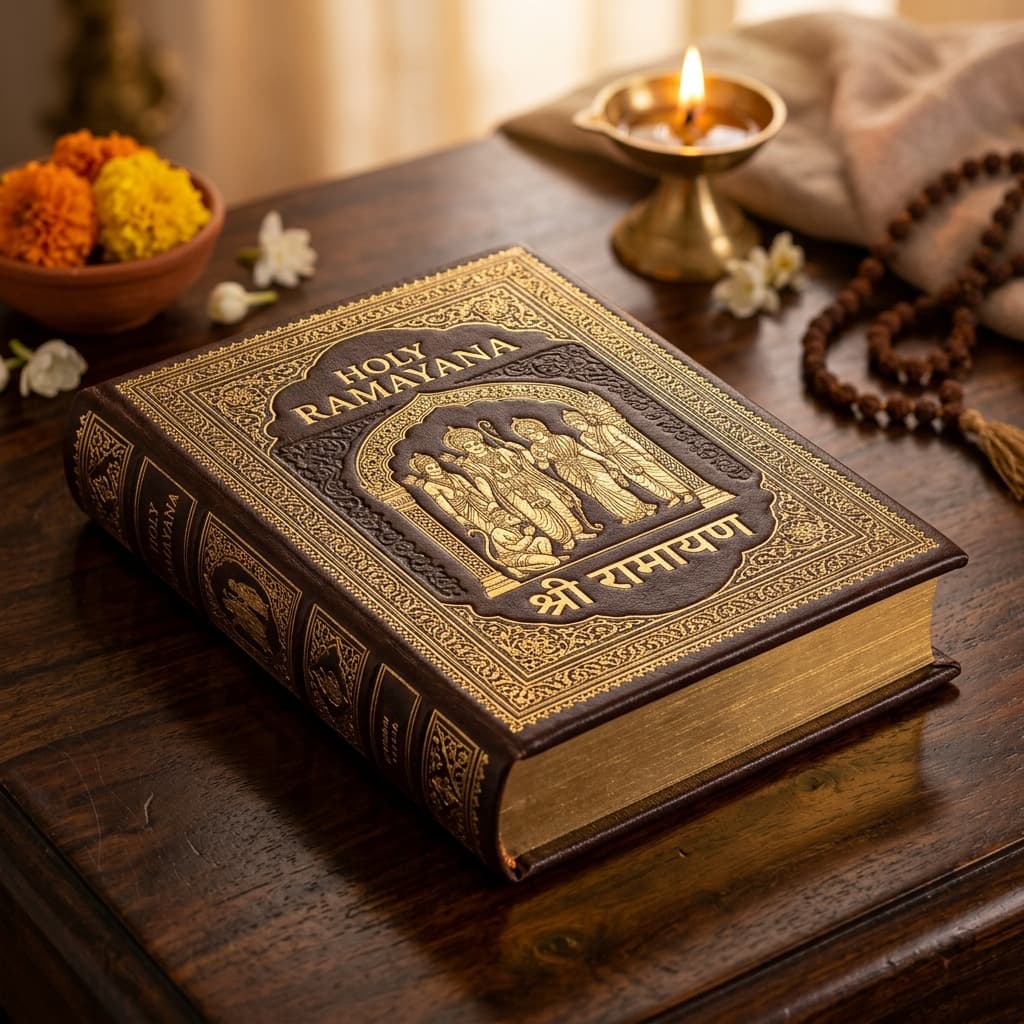 A sacred book prepared for study